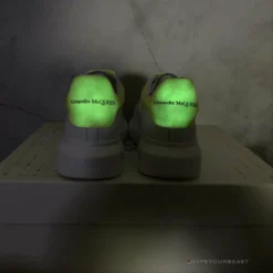HypeYourBeast Alexander McQueen White / Highlighter Yellow A. Mcqueen