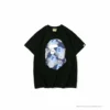 Hypeyourbeast BAPE Blue Ape Head Green Storm Tee Shirt 'BLACK' Clothes