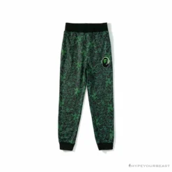 Hypeyourbeast Clothes BAPE X RAZER Co-Branded Gaming Camouflage Green Pants