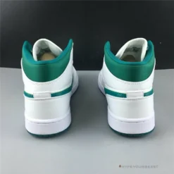Hypeyourbeast Air Jordan 1 Mid White Mystic Green 28 Hypeyourbeast Air Jordan 1 Mid White Mystic Green