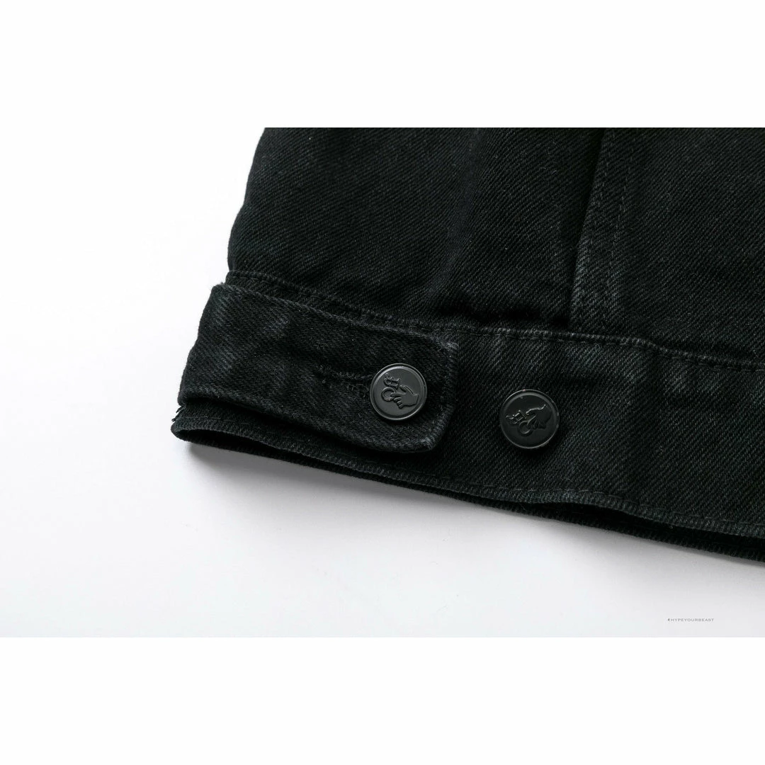 HypeYourBeast Off White Denim Black Jacket - White Hoodies & Jackets 8 HypeYourBeast Off White Denim Black Jacket - White Hoodies & Jackets