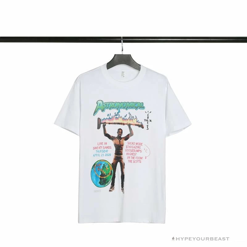 Hypeyourbeast OFF-WHITE Travis Scott Fortnite Tee Shirt 'WHITE' 1 Hypeyourbeast OFF-WHITE Travis Scott Fortnite Tee Shirt 'WHITE'