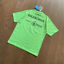 Hypeyourbeast BCG Support Word Food Programme Tee Shirt Green T-Shirts