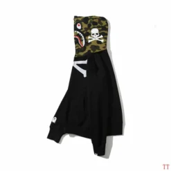 Hypeyourbeast Bape Camo Hoodie Skeleton Cross Camo Clothes