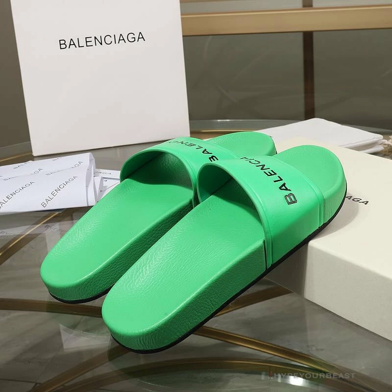 HypeYourBeast Balenciaga Slides BCG Slides Green 4 HypeYourBeast Balenciaga Slides BCG Slides Green