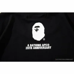 Hypeyourbeast BAPE Violent Bear Collaboration 28th Anniversary Camouflage Tee Shirt 'BLACK'