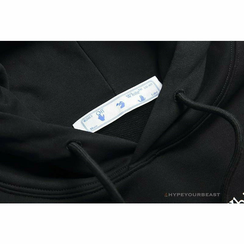 HypeYourBeast Hoodies & Jackets Off White Hoodie Black BLUE 3 HypeYourBeast Hoodies & Jackets Off White Hoodie Black BLUE