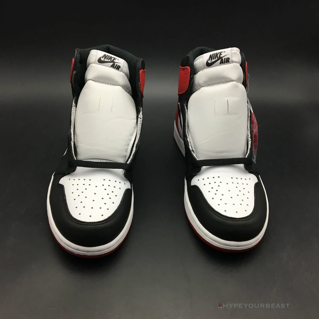Hypeyourbeast Air Jordan 1 High 'Satin Black Toe' 11 Hypeyourbeast Air Jordan 1 High 'Satin Black Toe'