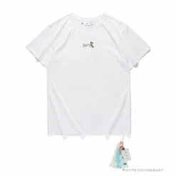 Hypeyourbeast OFF-WHITE Mickey Bluff Face Tee Shirt 'WHITE'