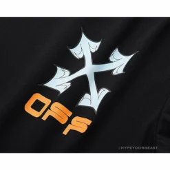 Hypeyourbeast T-Shirts OFF-WHITE Handsome Jerry Arrow Tee Shirt 'BLACK'