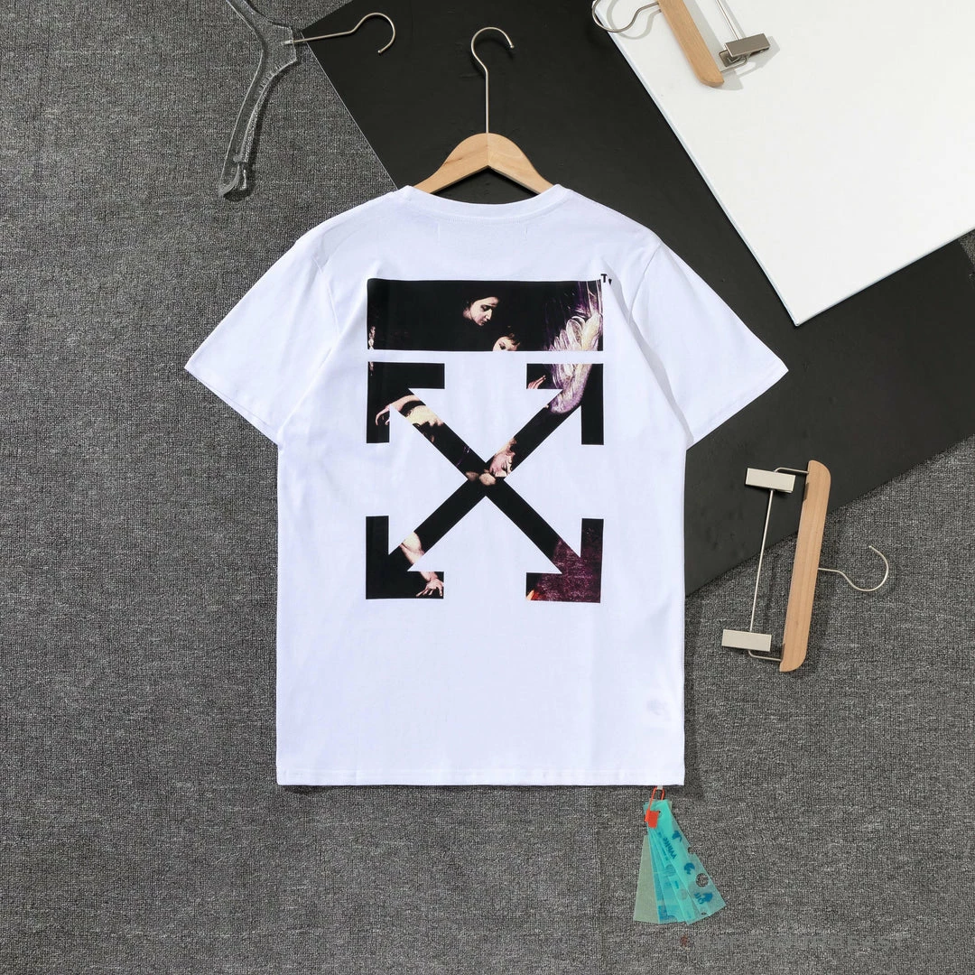 Hypeyourbeast T-Shirts OFF-WHITE Mary Religious Oil Painting Tee Shirt 'WHITE' 2 Hypeyourbeast T-Shirts OFF-WHITE Mary Religious Oil Painting Tee Shirt 'WHITE'