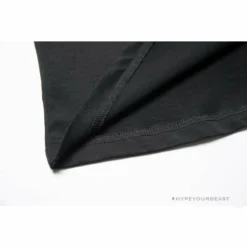 Hypeyourbeast OFF-WHITE Loose X Oversized Chest Tee Shirt 'BLACK' T-Shirts