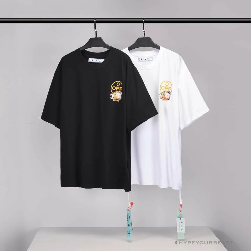Hypeyourbeast T-Shirts OFF-WHITE Hawaiian Cow Arrow Tee Shirt "WHITE' 13 Hypeyourbeast T-Shirts OFF-WHITE Hawaiian Cow Arrow Tee Shirt "WHITE'