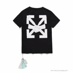 Hypeyourbeast T-Shirts OFF-WHITE Hand Shake Tee Shirt 'BLACK'
