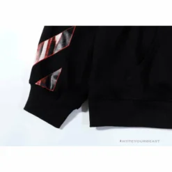 Hypeyourbeast OFF-WHITE Skull And Writing Hoodie 'BLACK' Hoodies & Jackets