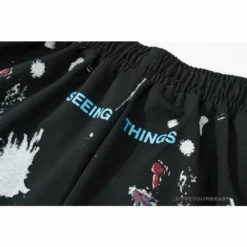 Hypeyourbeast Pants OFF-WHITE Hot Starry Sky Fireworks Shorts 'BLACK' 26 Hypeyourbeast Pants OFF-WHITE Hot Starry Sky Fireworks Shorts 'BLACK'