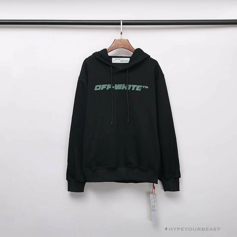 Hypeyourbeast Hoodies & Jackets OFF-WHITE Hand-Painted Utility Pole Worker Hoodie 'BLACK' 1 Hypeyourbeast Hoodies & Jackets OFF-WHITE Hand-Painted Utility Pole Worker Hoodie 'BLACK'