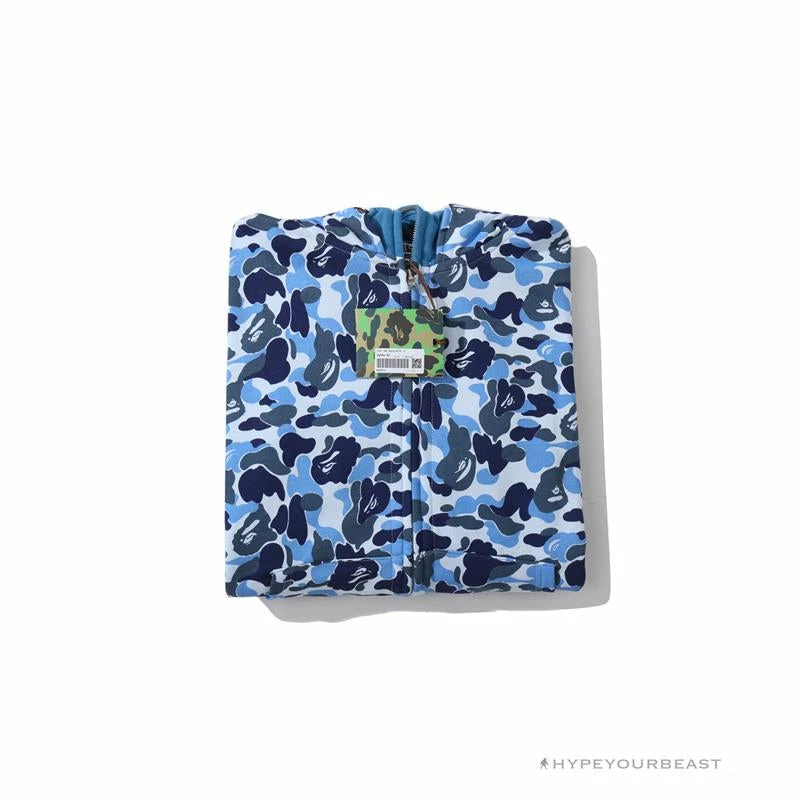 HypeYourBeast Bape Camo Hoodie Shark Head BLUE 13 HypeYourBeast Bape Camo Hoodie Shark Head BLUE