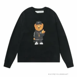 HypeYourBeast Off-White X Nike Shirt Teddy Black Shirts