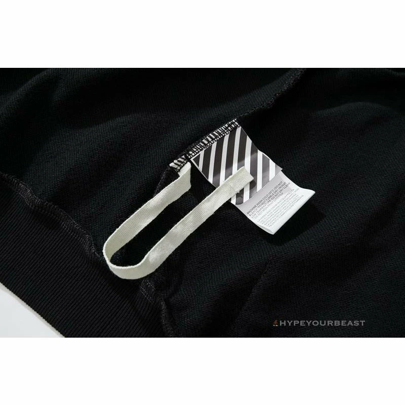 HypeYourBeast Off White Hoodie Black & White 7 HypeYourBeast Off White Hoodie Black & White