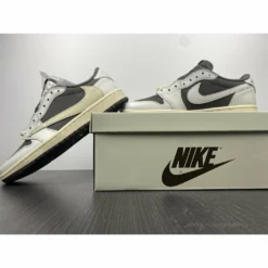 Hypeyourbeast Air Jordan 1 Low X Travis Scott Grey