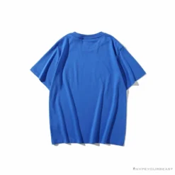 Hypeyourbeast Clothes BAPE Little Ape Head Colorful Classic Tee Shirt 'BLUE'