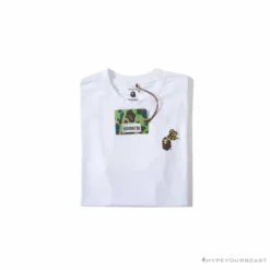 Hypeyourbeast BAPE Readymade Small Bee Camouflage Letter Tee Shirt 'BLUE' 33 Hypeyourbeast BAPE Readymade Small Bee Camouflage Letter Tee Shirt 'BLUE'