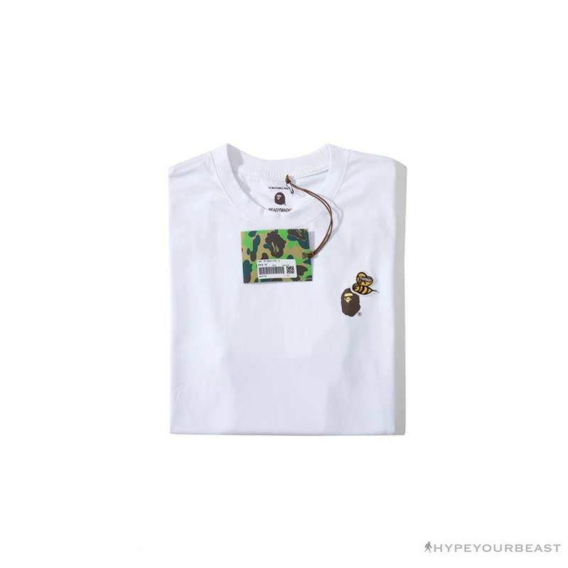 Hypeyourbeast BAPE Readymade Small Bee Camouflage Letter Tee Shirt 'BLUE' 15 Hypeyourbeast BAPE Readymade Small Bee Camouflage Letter Tee Shirt 'BLUE'