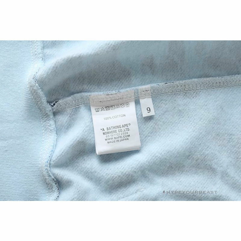 HypeYourBeast Bape Camo Hoodie Shark Head BLUE 12 HypeYourBeast Bape Camo Hoodie Shark Head BLUE