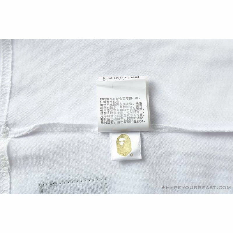 Hypeyourbeast BAPE Little Dinosaur Cartoon Line Tee Shirt 13 Hypeyourbeast BAPE Little Dinosaur Cartoon Line Tee Shirt