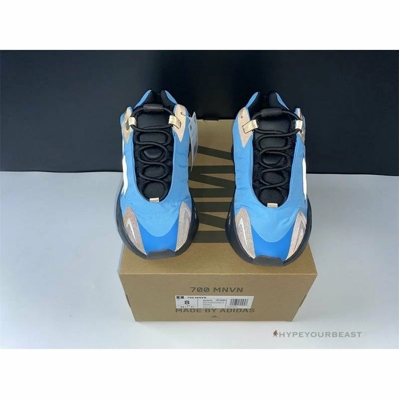 HypeYourBeast Adidas Yeezy Boost 700 MNVN 'Bright Cyan' 8 HypeYourBeast Adidas Yeezy Boost 700 MNVN 'Bright Cyan'