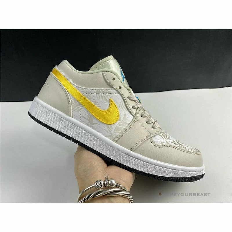 Hypeyourbeast Air Jordan 1 Low 'Palm Tree Beige Yellow' 4 Hypeyourbeast Air Jordan 1 Low 'Palm Tree Beige Yellow'