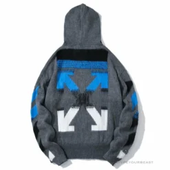 HypeYourBeast Hoodies & Jackets Off White Hoodie Grey Blue 15 HypeYourBeast Hoodies & Jackets Off White Hoodie Grey Blue
