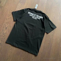 Hypeyourbeast UNDFTD X Bape Tee Shirt Black Clothes