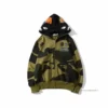 Hypeyourbeast Bape Camo Hoodie Green Clothes