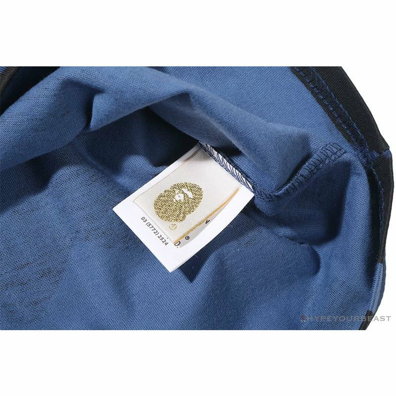 Hypeyourbeast BAPE Camouflage Shark Head Classic Cotton Short Sleeve Tee Shirt 'BLUE' Clothes 12 Hypeyourbeast BAPE Camouflage Shark Head Classic Cotton Short Sleeve Tee Shirt 'BLUE' Clothes