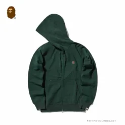 Hypeyourbeast BAPE Classic Ape Head Hoodie 'GREEN' Clothes 6 Hypeyourbeast BAPE Classic Ape Head Hoodie 'GREEN' Clothes