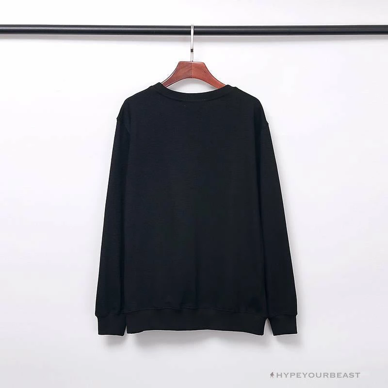 Hypeyourbeast Clothes BAPE Classic Ape Head Embroidered Long Sleeve Shirt 'BLACK' 2 Hypeyourbeast Clothes BAPE Classic Ape Head Embroidered Long Sleeve Shirt 'BLACK'