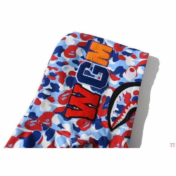 Hypeyourbeast Bape Hoodie Camo Blue Red 4 Hypeyourbeast Bape Hoodie Camo Blue Red