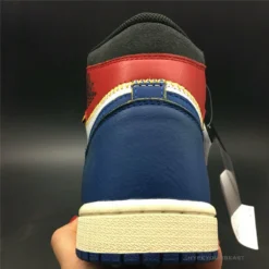 Hypeyourbeast Jordan 1 Retro High Union Los Angeles Storm Blue Blue Toes