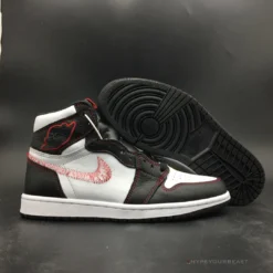 Hypeyourbeast Air Jordan 1 Retro High Defiant White Retro Red