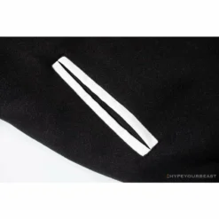 Hypeyourbeast BAPE Embroidered STA Star Stitched Woolen Baseball Jacket 'BLACK'