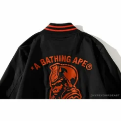 Hypeyourbeast BAPE X XO Red Jacket Baseball Uniform Clothes
