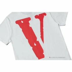 HypeYourBeast Vlone White And Red Tee Shirt T-Shirts