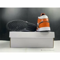 Hypeyourbeast Air Jordan 1 Mid Turf Orange Patent 15 Hypeyourbeast Air Jordan 1 Mid Turf Orange Patent