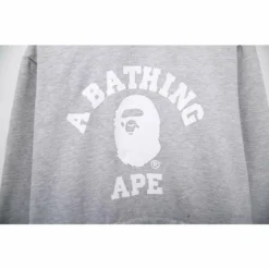 Hypeyourbeast Clothes BAPE X Bathing Ape Head Hoodie 'GREY' 21 Hypeyourbeast Clothes BAPE X Bathing Ape Head Hoodie 'GREY'