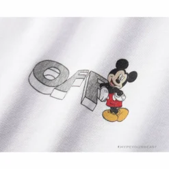 Hypeyourbeast OFF-WHITE Mickey Bluff Face Tee Shirt 'WHITE'