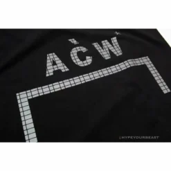 Hypeyourbeast OFF-WHITE ACW Empressed Tee Shirt 'BLACK' T-Shirts