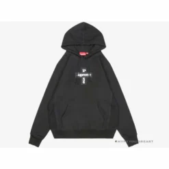 HypeYourBeast Hoodies & Jackets Supreme Cross Box Logo Hoodie Black 8 HypeYourBeast Hoodies & Jackets Supreme Cross Box Logo Hoodie Black