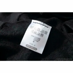 Hypeyourbeast OFF-WHITE Classic Wave Oil Painting Cotton Terry Long Sleeve Shirt 'BLACK' Shirts